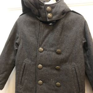 Jean Bourget Boys wool coat